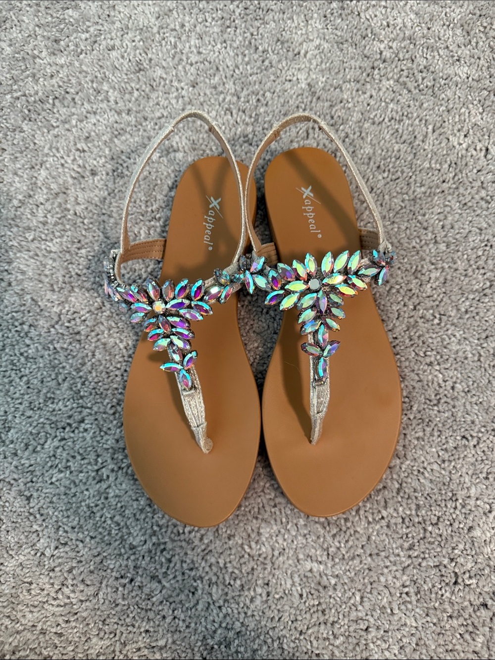 Xappeal Ainsley sandals size 8